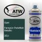 Preview: Opel, Farngrün Perleffekt Metallic, 2EU: 400ml Sprühdose, von ATW Autoteile West.